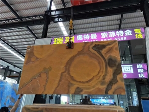 Orange Bojnord Onice Nuvolato Extra Persia Onyx