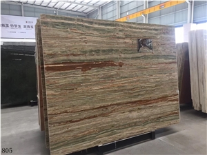 Pakistan Onice Smeraldo Green Verde Onyx Slab Tile