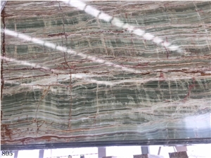Pakistan Onice Smeraldo Green Verde Onyx Slab Tile