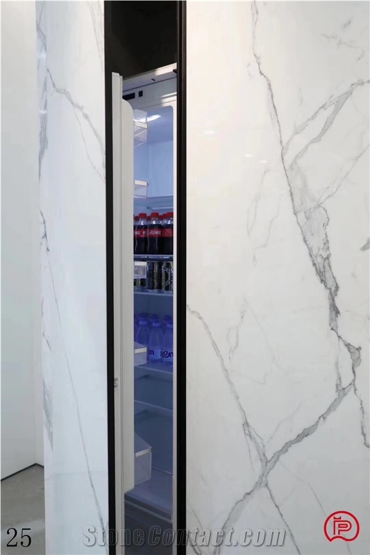 Statuary White Marble Kitchen Worktop Countertop