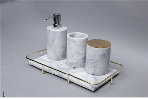 Stone Rectangle Marble Storage Plate Dish Saucer