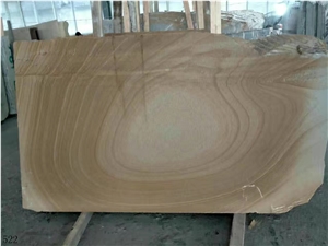 Utopia Marble Wood Grain Brown Beige Slab Tile