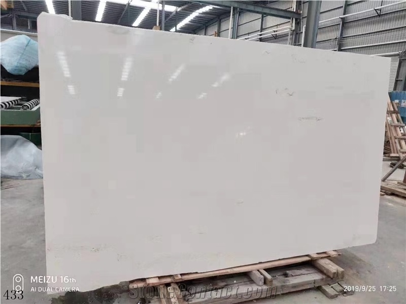 White Sand Beige Limestone Slab Tile Wall Use
