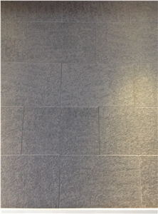 China Black Mongolia Black Basalt Flamed Flooring