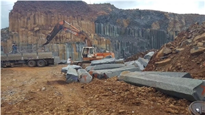 Vietnam Black Basalt Slabs & Tiles Flooring Honed