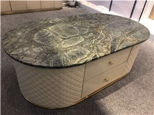 Iran Persian Olive Green Marble Slabs and Tops
