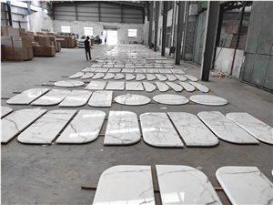 Italy Calcatta Marble Tops for Hotel Lisboa Macau