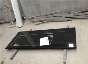 Platinum Black Granite Slabs and Tiles Wall Floor