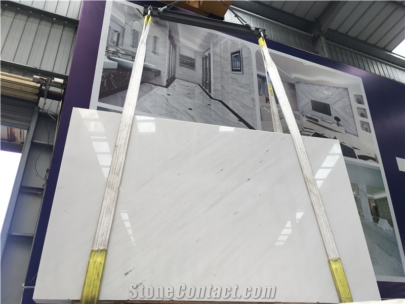 White Marble with Very Light Grey Veins