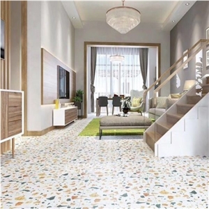 Muticolor Cement Flooring Terrazzo Floor Tiles