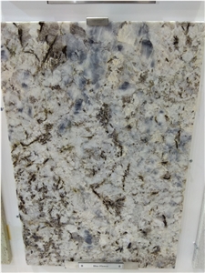 Blue Flower Granite Slabs, Tiles