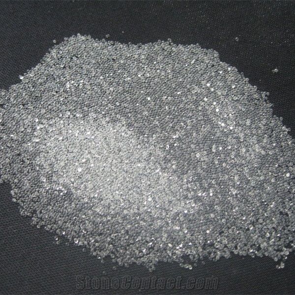 Abrasive Crushed Glass Grit Beads Blasting Media