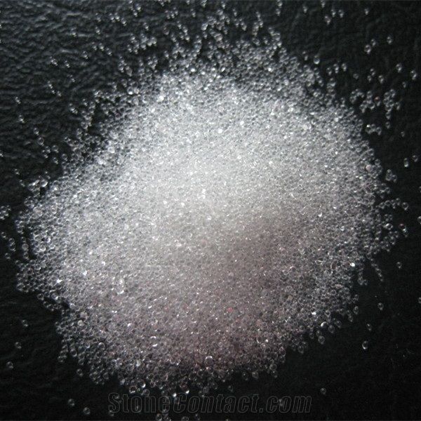 Abrasive Crushed Glass Grit Beads Blasting Media