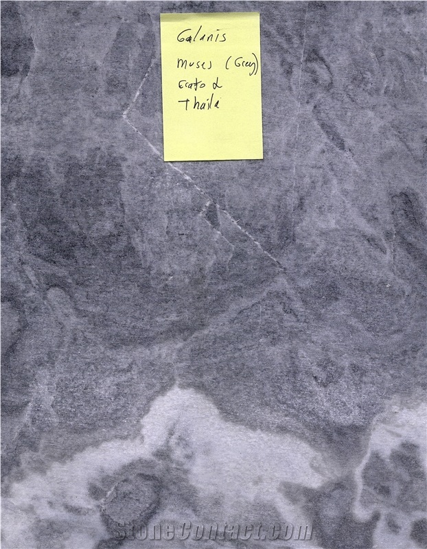 Muses Grey Marble Tiles, Slabs