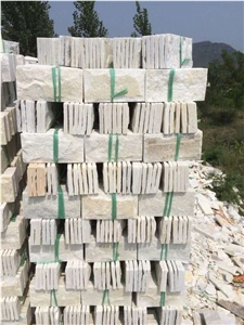Beige White Mushroom Stone Quartzite Stone