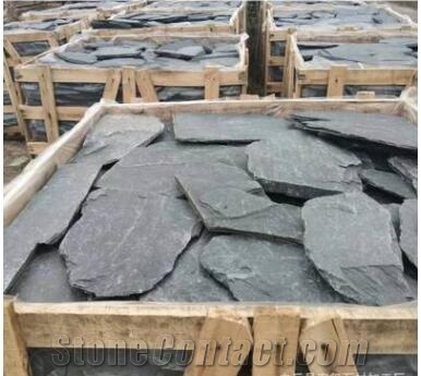 Black External Tile Broken Spell Stone Pitching