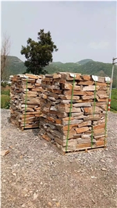 China Rusty Kerbstone Yellow Roadside Stone