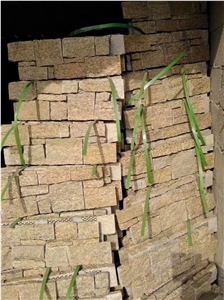 China Yellow Slate Ledge Stone Thick Stone
