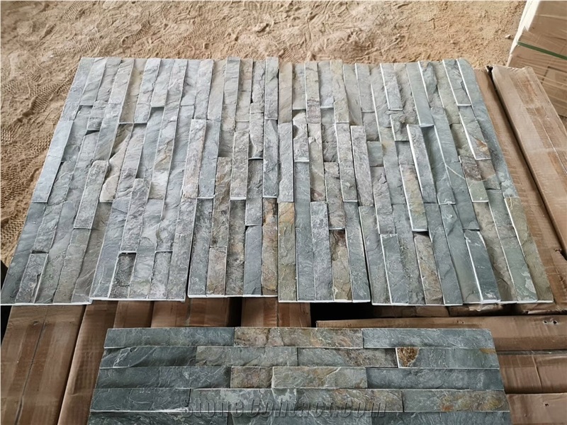 Cyan Cultured Stone Indigo Ledgestone Garden Stone