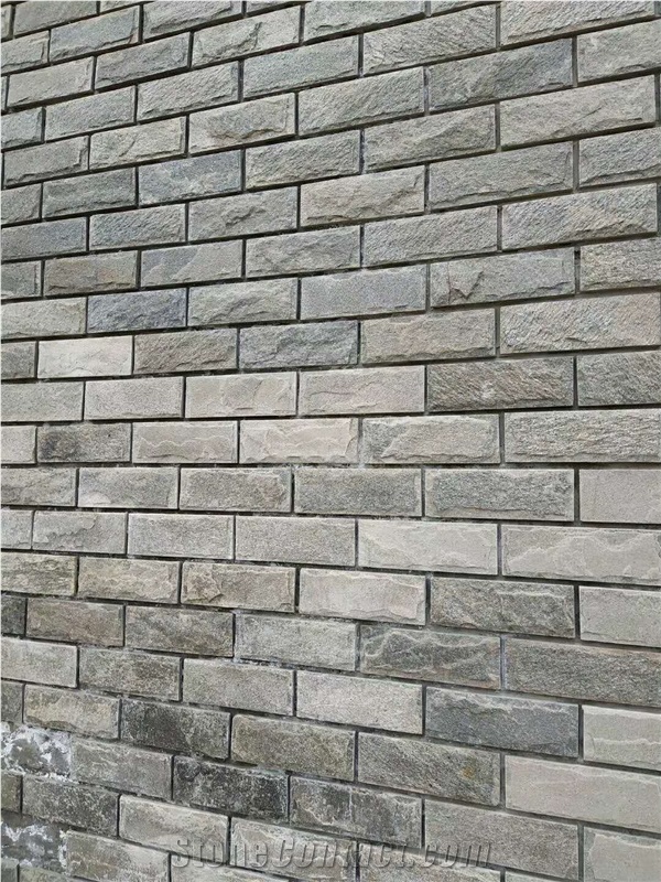 Grey Slate Flagstone Courtyard Road Stone