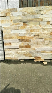 Light Yellow Cultured Stone Beige Ledgestone