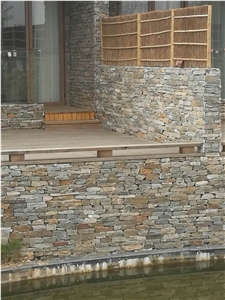 Multicolor Loose Stone Wall Stone Boulder Strip