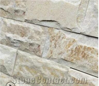 Natural White Quartz Mushroom Stone Villa Garden