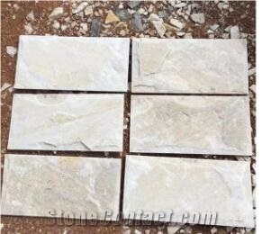Natural White Quartz Mushroom Stone Villa Garden