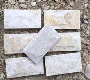 Natural White Quartz Mushroom Stone Villa Garden