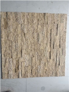 Seasame Yellow Stacked Countyard Building Stone