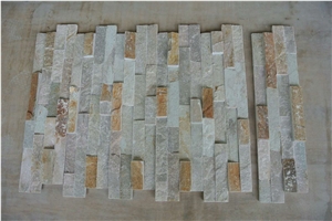 Z Quartzite Multicolor Interior Wall Stone Rusty