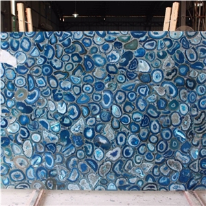 Blue Agate Jade Slabs for Worktop