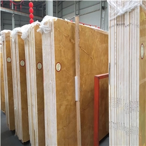 Gold Imperial Polished Marble Slabs for Wall Floor