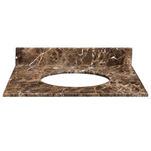 Prefab Bathroom Countertops with Backsplash