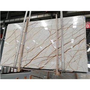 Sofitel Gold Marble Flooring Tiles and Big Slabs