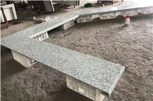 Large Chips Recycled Glass Kitchen Countertops