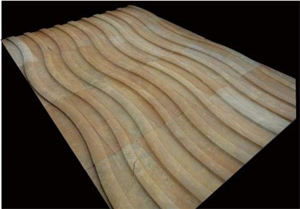 3d Stone Cnc Carved Wall Panel