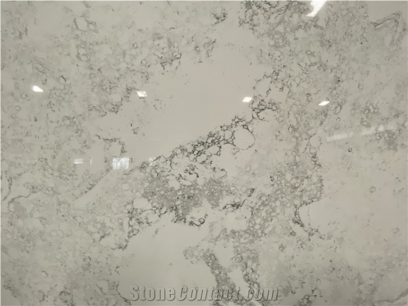 Factory New Matched White Quartz Stone Color Veins