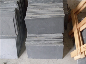 Black Slate Cultured Stone Tile Wall Cladding