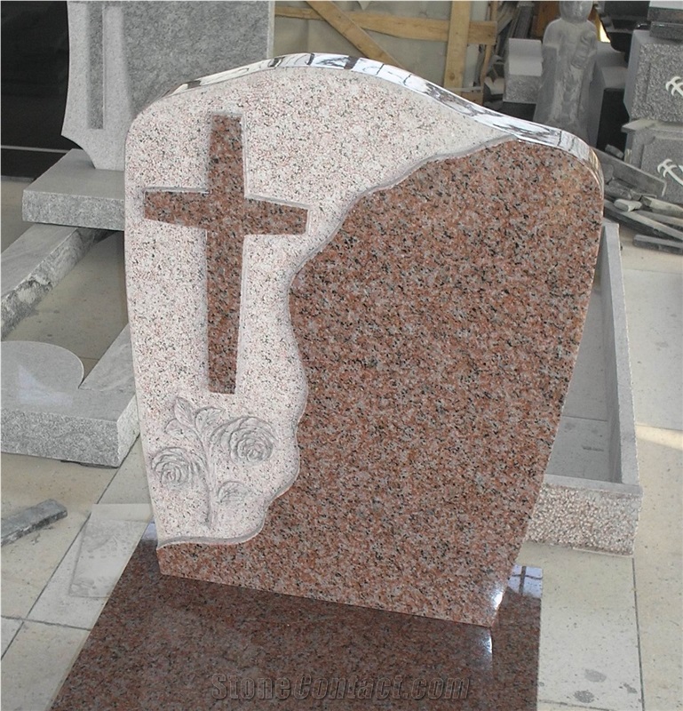 Design Headstones Polished Granite for Gravestones