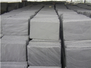 Grey Slate Floor Covering Wall Installation Tiles
