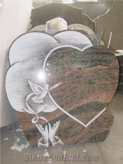 High Quality Granite Tombstones Design Style