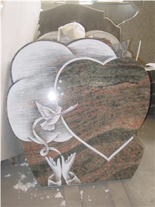 High Quality Granite Tombstones Design Style