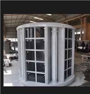 Mausoleum Columbarium Granite Family Crypts