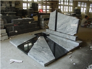 Polished Granite Engraved Headstones Tombstones