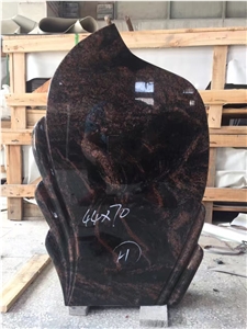 Polished Granite Tombstone Design Bevel Headstones