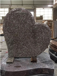 Polished Granite Tombstone Design Bevel Headstones