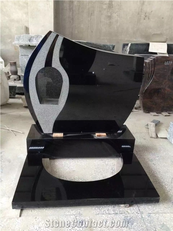 Upright Gravestones Polished Headstones Granite