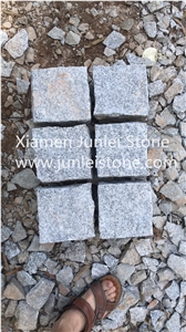 G603 White Cube Stone, Natural Small Square Pavers