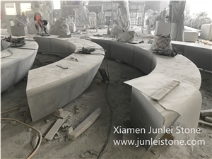 G654 Dark Impala Landscape Stone Chair